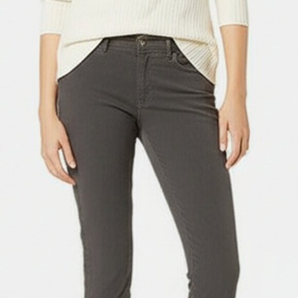 Lucky Brand Brooke Skinny Corduroy Gray Pants 4/27 EUC - Picture 9 of 15